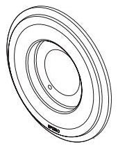 Brizo Atavis RP100606NK Sensori Escutcheon