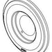 Brizo Atavis RP100606NK Sensori Escutcheon
