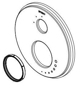 Brizo Atavis RP100609PC Escutcheon