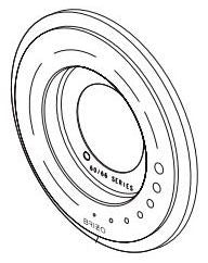 Brizo Atavis RP100614BL Escutcheon
