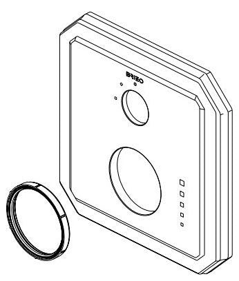 Brizo Virage RP100617PC Thermostatic with 6F Diverter Escutcheon