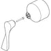Brizo Virage RP100619RB Pressure Balance with Diverter - Valve Handle