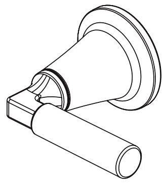 Delta RP100698SS Two Metal Lever Handle Kit - Wall Mount Bath (Pair)