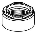 Delta RP100705 Bonnet Nut for Handle - Two Handle Centerset (Pair)