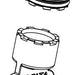 Delta RP100710KS Set Screw, Cover and Wrench - Wall Mount Bath Spout