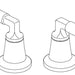 Delta RP100720 Two Metal Lever Handle Kit (Pair)