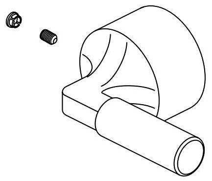 Delta RP100724SS Single Metal Lever Handle Assembly - 14 Series