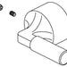 Delta RP100724SS Single Metal Lever Handle Assembly - 14 Series