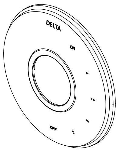 Delta RP100725PN Escutcheon - 17 Series