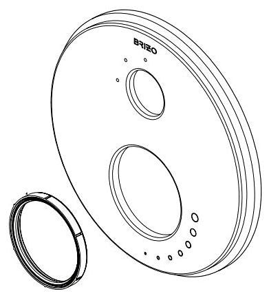 Brizo Atavis RP100729PN Escutcheon