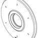 Delta RP100733 Diverter Escutcheon - 6 Setting