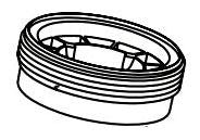 Delta RP100748 Tub Spout - Non-Diverter