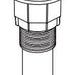 Peerless Apex RP100766 Pop-up Assembly