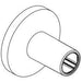 Delta Universal Showering Components RP100809RB Round Upper Escutcheon