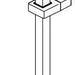 Delta Universal Showering Components RP100813BL Angular Shower Column