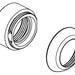 Delta Broadmoor RP100817BL Bonnet Nut & Cap