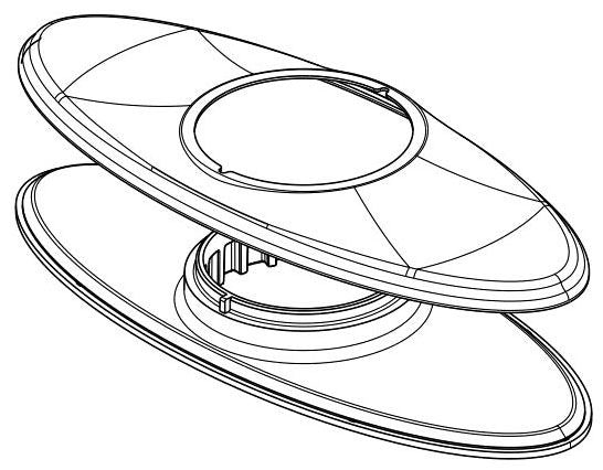 Delta Broadmoor RP100819 Escutcheon ASM