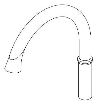 Delta Broderick RP100829BL Spout