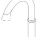 Delta Broderick RP100838BL Spout
