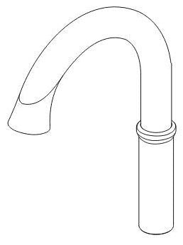 Delta Broderick RP100838RB Bar/Prep Spout