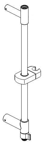Delta Universal Showering Components RP100862RB 26" Round Shower Column