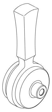 Delta Dorval RP100889SS Lever Handle