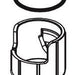 Delta RP100925 Limited Swivel Retainer