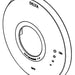 Delta Dorval RP100937CZ 17/17T Escutcheon W/ Gasket