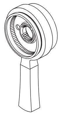 Delta Dorval RP100938CZ 17S Volume Handle
