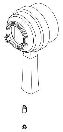 Delta Dorval RP100942BL 17Ts Volume Handle