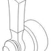 Delta Dorval RP100950CZ Handle With Set Screw
