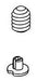 Delta Dorval RP100951BL Button And Set Screw
