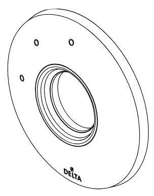 Delta Galeon RP100952SSPR 3F Diverter Escutcheon