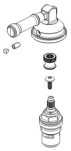 Delta RP100955 Handle with Valve Cartridge