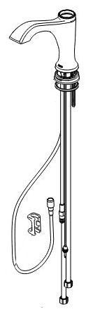 Delta Dorval RP100964SS Touch Base Assembly