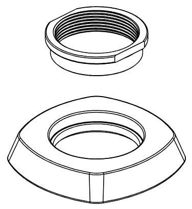 Peerless Parkwood RP100985BN Handle flange assembly