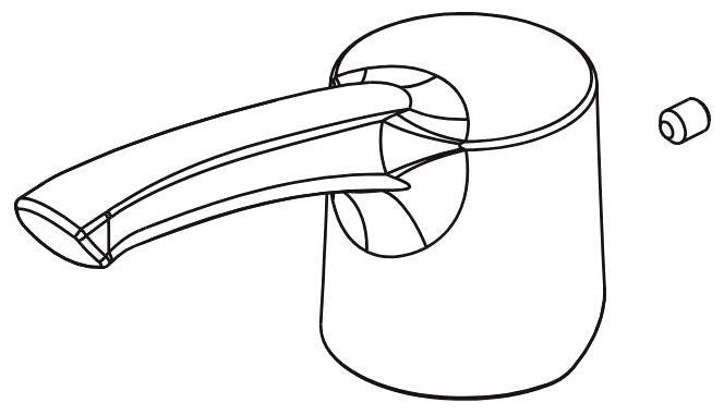 Peerless Parkwood RP100990 Handle kit