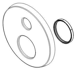 Delta RP101028 Escutcheon - 3 Setting Integrated Diverter