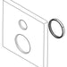 Delta RP101033BL Escutcheon - 6 Setting Integrated Diverter