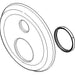Delta RP101039RB Escutcheon - 6 Setting Integrated Diverter