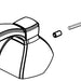 Delta Flynn RP101044 Handle Assembly