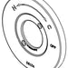 Delta Becker RP101205SP Monitor 14S T/S Escutcheon