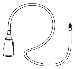 Peerless Elmhurst RP101324 Hose assembly,Wand,Clip &O-ring