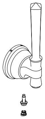 Delta Emmeline RP101344CZPR Handle, Screw & Button