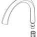 Delta Emmeline RP101347CZPR Spout Assembly
