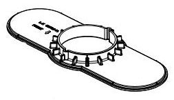 Delta Kayra RP101383BL BasePlate