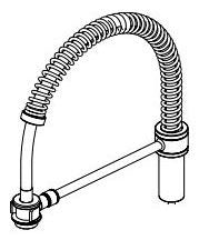 Delta Antoni RP101405PC Spout Assembly