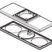 Delta Trillian RP101414KSPR Escutcheon and Base Plate