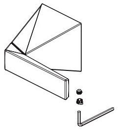 Delta Trillian RP101436PCPR Handle Kit