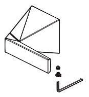 Delta Trillian RP101444PCPR Handle Kit